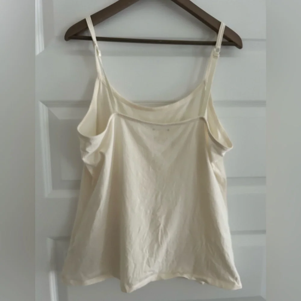 Architect Cream Cami Tank Top Size 2X